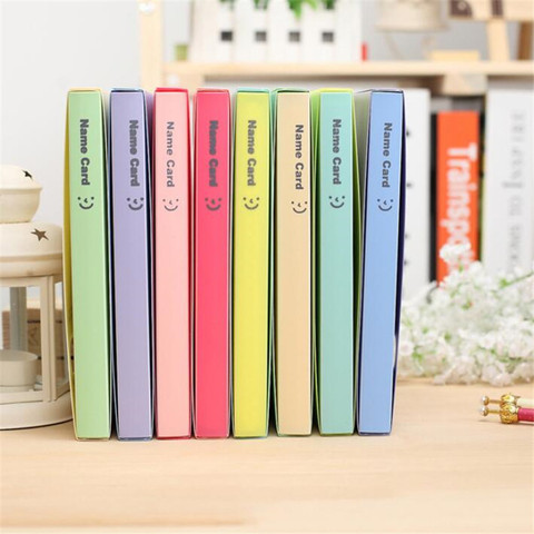 120 Pockets Solid Color DIY Stickers For Photo Albums Frame Decoration Scrapbooking Photo Album Photo Card ID Holder New ► Photo 1/6
