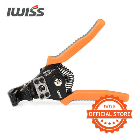 IWISS  IWS-0822  multifunctional  Automatic Cable Wire Stripper 0.35-8.2mm² Stripping Crimper Crimping Plier Cable Cutter Tool ► Photo 1/6