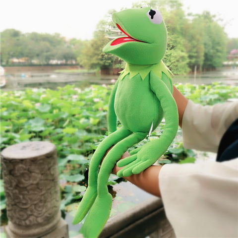 60cm Kermit Plush Toy Sesame Street Frogs Doll Stuffed Animal Soft stuffed Toy Dropshipping Christmas Holiday Gift For Kids ► Photo 1/6