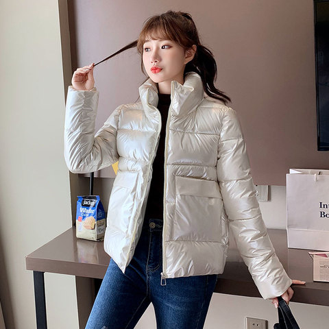 Women Winter parkas 2022 New Solid thicken warm windproof jackets snow coat for female size ► Photo 1/6