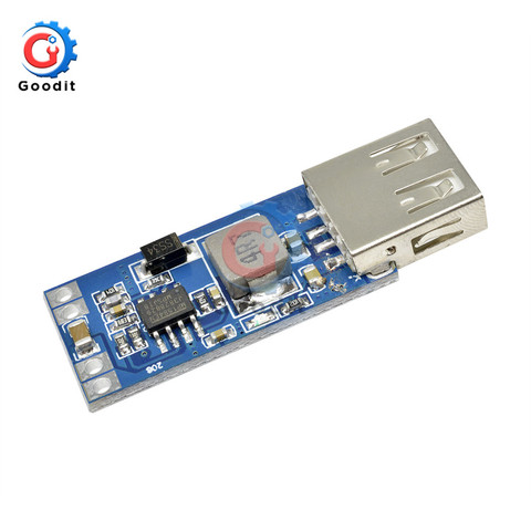 USB Step Down Power Module DC-DC 9V/12V/24V to 5V 2A Precise Vehicle Charger Module  Input Voltage 7.5 - 28V Output 5V / 3A ► Photo 1/6