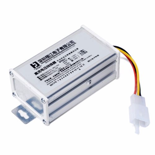 Electronic Transformer DC 36V 48V 60V 72V To 12V 10A  Electric Bicycle Converter Adapter Down Transformer ► Photo 1/4