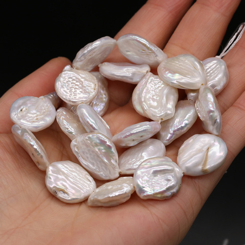 Natural Freshwater Pearl Baroque Coin Loose Beads For Jewelry Making DIY Necklace Bracelet Earrings Accessory ► Photo 1/6