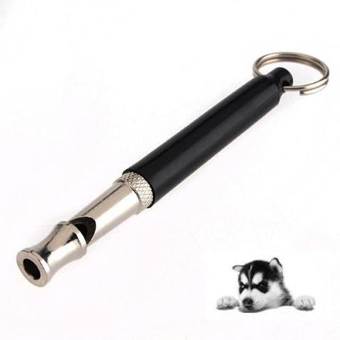 1PC Pet Dog Training Whistle Flute UltraSonic Sound Flute With Portable Keychain Adjustable Dog Flute Dog Bark Stop Whistle ► Photo 1/6