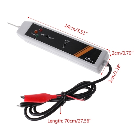 2022 New Logic Probe High Frequency Response DTL TTL CMOS Pulse Memory Logic Tester LP-1 ► Photo 1/5