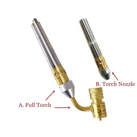 Gas Welding Torch Gas Brazing Burner 3 Pipes Soldering Quenching BBQ Burner CE HVAC Hand Torch MAPP Torch ► Photo 1/6