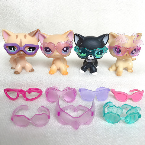 3PC Random Pet Shop Accessories Glasses For Cute Cat Dachshund Dog ► Photo 1/2