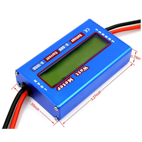 Power Meter DC 60V 100A /150A Watt Meter Checker Balance Voltage Analyzer for RC Battery Balance Watt Balancer Tester Checker ► Photo 1/6