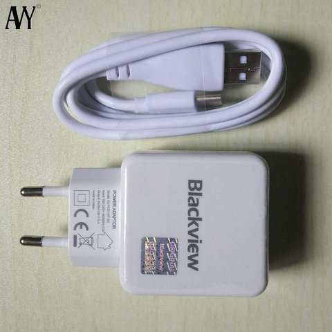 AVY Power Adapter For Original Blackview A80 Pro BV9800 Pro BV9900 Pro BV6300 Pro 18W EU Travel Charger Plug USB Type C Cable ► Photo 1/4