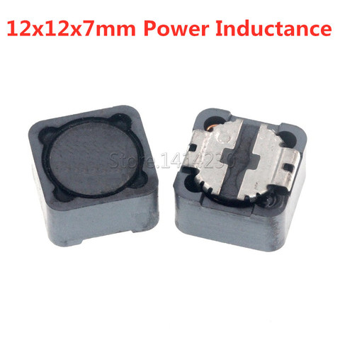 12*12*7mm Power Inductance CD127R CD127 Shielded inductor SMD Inductor 2.2/3.3/4.7/6.8/10/15/22/33/47/68/100/150/220/330-680UH ► Photo 1/3