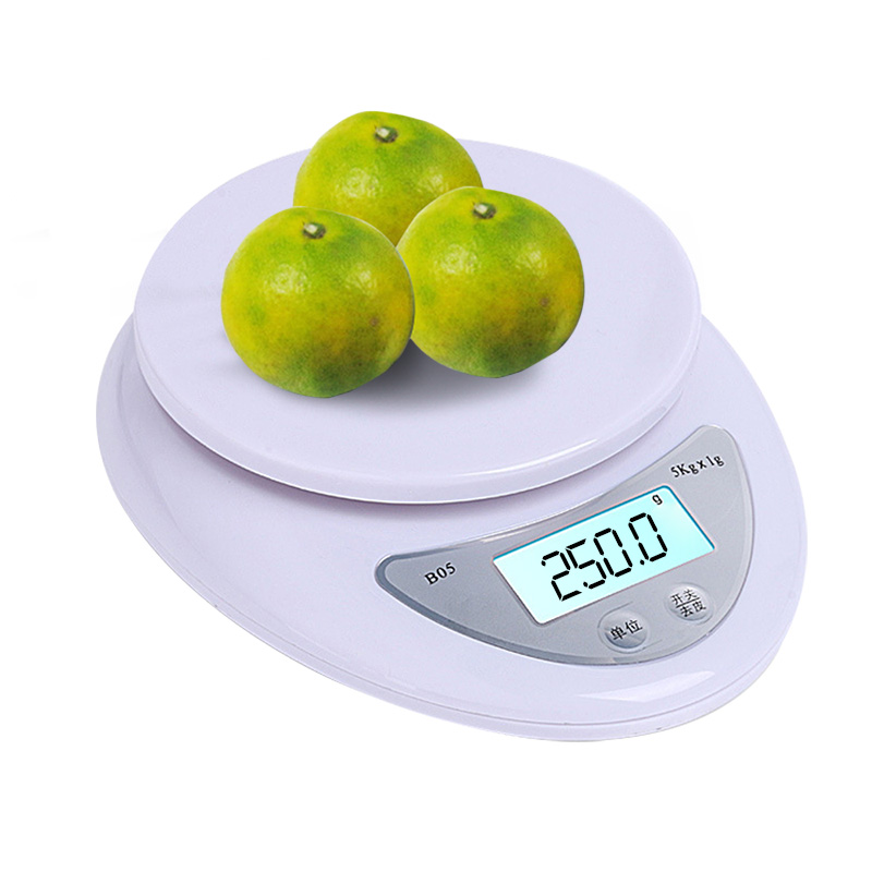 Electronic Digital Kitchen Scale High Accuracy Stainless Steel 3kg/5kg/10kg  0.1g/1g Weighing Scale with Backight for Cooking - AliExpress