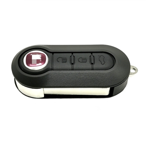 Datong World Car Remote Key Shell Case For Fiat 500 Panda Punto Bravo Stilo Ducato Citroen Jumper Peugeot Boxer SIP22 Flip Key ► Photo 1/6