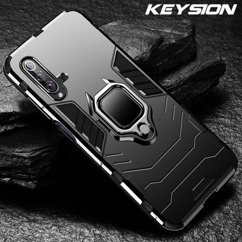 KEYSION Shockproof Case For Honor 20 Pro 10i 20S 8A Phone Cover for Huawei P40 Pro P30 Lite P20 Y5 Y6 Y7 Y9 2022 Y6S Y9S Y7P ► Photo 1/6
