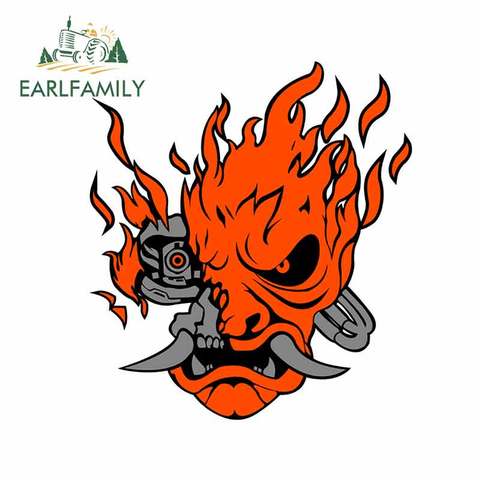 EARLFAMILY 13cm x 11.8cm for Samurai Funny Car Stickers Vinyl Car Sticker Waterproof Interesting Sun Protection Decals ► Photo 1/6