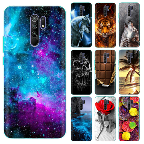 Silicone Case For Xiaomi Redmi 9 Case Soft TPU Fundas Phone Case For Xiaomi Redmi 9 Redmi9 Case Back Cover Shell Coque Bumper ► Photo 1/6