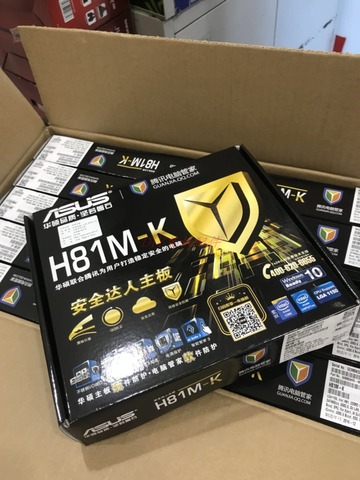 New Asus H81M-K Desktop Motherboard H81 Socket LGA 1150 i3 i5 i7 DDR3 16G Micro-ATX Original Mainboard Hot Sale ► Photo 1/3