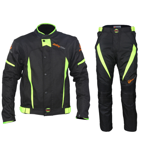 5XL plug size Men's and female's Reflect Racing Winter Motorcycle Jackets and Pants Trousers moto Waterproof Jackets Suits ► Photo 1/6
