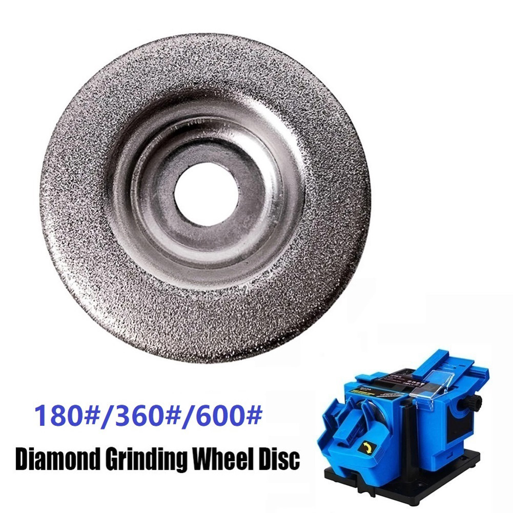 1pcs 56mm Diamond 180/360/600 Grinding Wheel Circle Disc For  Electric Multifunctional Sharpener Grinder Sharpening Accessories ► Photo 1/6