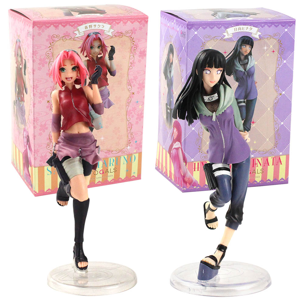 3 styles 20CM classic Anime NARUTO Haruno Sakura Hyuga Hinata