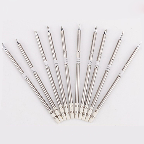 FEORLO 2pcs Soldering Tips T12- I B K IL B2 BL BC2 BC1 D08 D12 D16 D24 C1 C2 For HAKKO Solder Iron Tips Soldering Welding Stings ► Photo 1/6