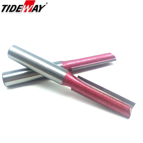 Tideway Industrial Grade Straight Router Bit  8x30mm Tungsten Carbide Alloy Woodworking Router Bit for CNC Tool Wood Cutting ► Photo 1/6