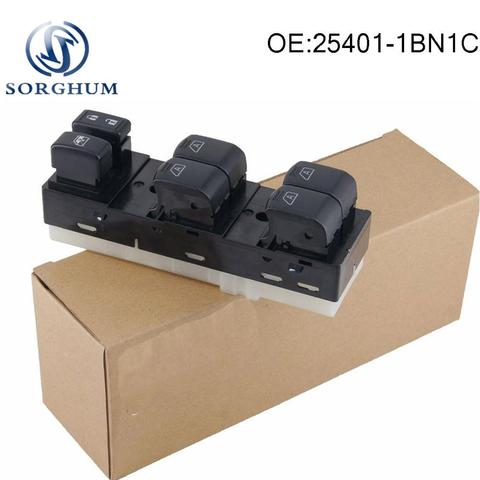 25401-1BN1C 254011BN1C Electric Power Master Window Switch For Nissan Infiniti FX35 CLS51 ► Photo 1/4