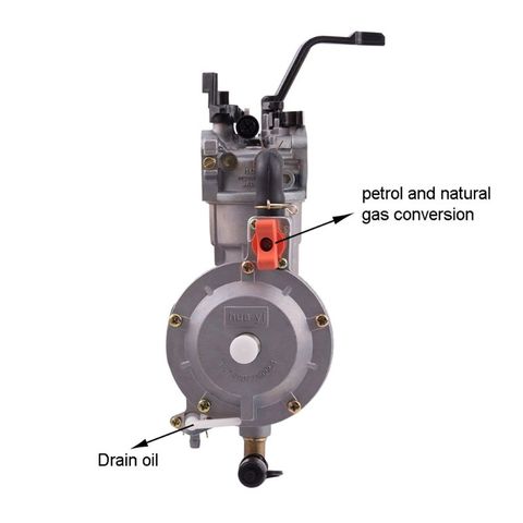 LPG 168 Carburetor dual fuel LPG NG conversion kit for 2KW 3KW 168F 170F Gasoline Generator ► Photo 1/6