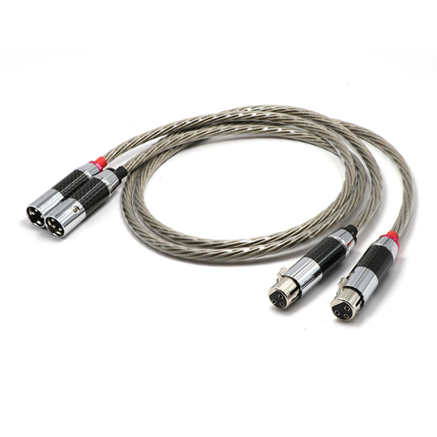 Nordost ODIN 7N Silver Plated OFC Copper Signal Interconnect Cable With Carbon Fiber XLR Plug ► Photo 1/6
