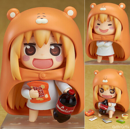 Lolita Sankaku Head Himouto! Umaru-chan Umaru Figure Doma MARMOT Hamsters  10CM Model Action Figures Pvc Rinquedo ► Photo 1/6