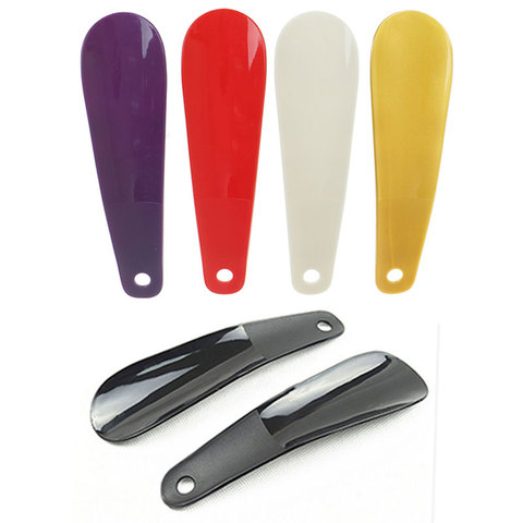 1PC 5Colors 16cm Shoe Horns Professional Black Plastick Shoe Horn Spoon Shape Shoehorn Shoe Lifter Flexible Sturdy Slip ► Photo 1/5