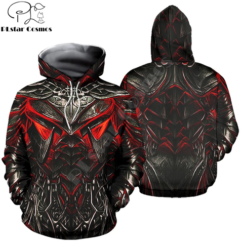 2022 Fashion Mens hoodies 3D printed Daedric Armor Sweatshirt Couple Hoodie Harajuku Autumn Streetwear Unisex Casual Tracksuits ► Photo 1/6