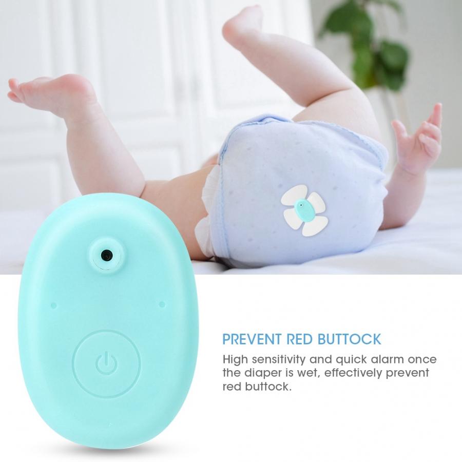 Smart Portable Peeing Buckle Baby Elderly Diapers Wearable Humidity Sensor Alarm 