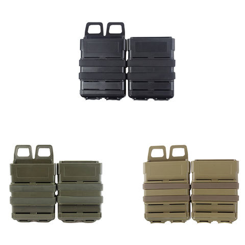 MG-02 Outdoor Abay Tactical M4 5.56 FastMag Molle Pouch Military Wargame Airsoft Fast Mag Holder Hunting Pistol Magazine Pouch ► Photo 1/6