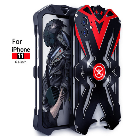 For iPhone 11 Pro Max Original ZIMON Shockproof Heavy Duty Armor Metal Aluminum Phone Case For iPhone 11/iPhone 11 Pro Case ► Photo 1/6