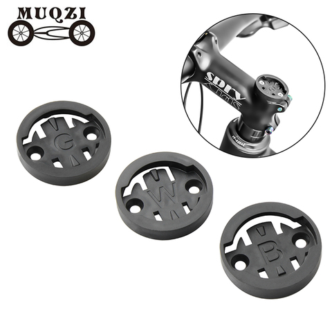 MUQZI Bicycle Computer Mount Bracket Stem Top Cap Stopwatch Adapter MTB Road Bike Speedometer Fixed Base For GARMIN BRYTON WAHOO ► Photo 1/6