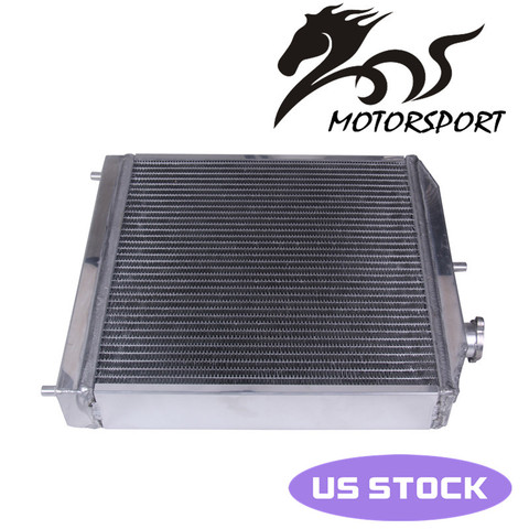 High performance 3 Row Racing Aluminum Radiator For Honda Civic EK EG DEl Sol Manual 60MM ► Photo 1/6