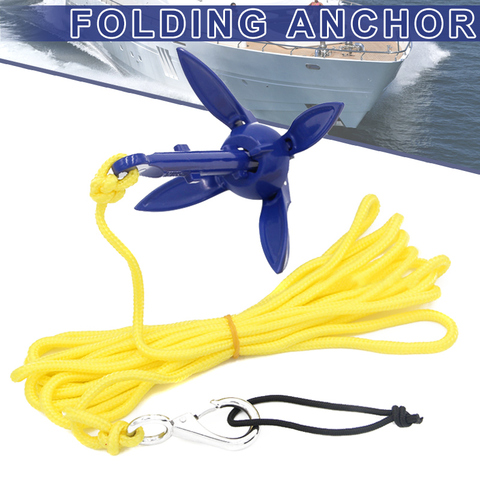 Folding Anchor Fishing Accessories for Kayak Canoe Boat Marine Sailboat Watercraft EIG88 ► Photo 1/5