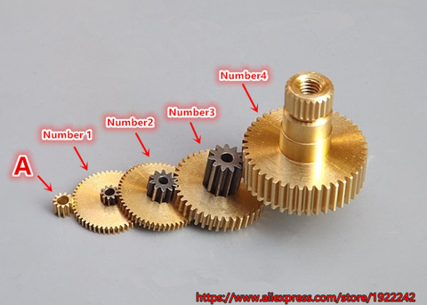 Brand new duplex gear precision metal gear 0.2M 0.3M 0.35M copper gears~ ► Photo 1/6