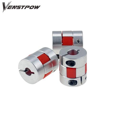 4pcs/lot D30L42 series Flexible plum clamp coupler OD 30x42mm shaft size CNC Jaw shaft coupling 8/10/12/14/16mm D30L42 coupler ► Photo 1/6