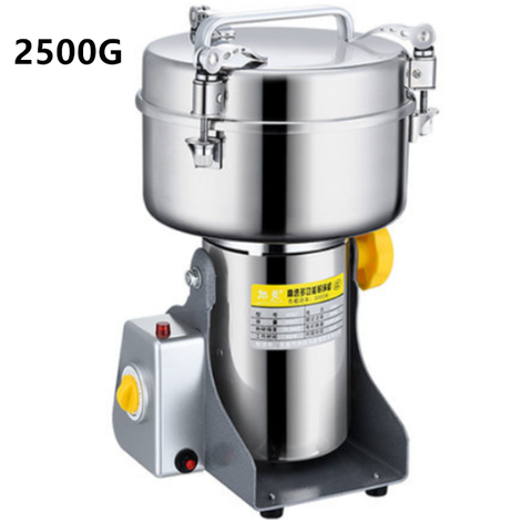 2500g 220V/110V Chinese Medicine Grinder Grain Mill Electric Grinding Machine Nut Herbs Crusher Miller Shredder Pulverizer ► Photo 1/6