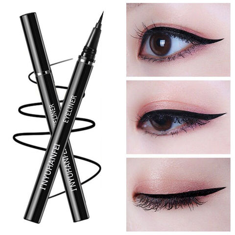 1PC Women Eyeliner Liquid Pen Waterproof Long Lasting Quick Drying Smooth Eye Liner Pen Pencil Cosmetic Lady Beauty Make Up Tool ► Photo 1/6