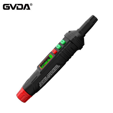 GVDA New Gas Analyzer Pen Type Combustible Gas Leak Detector Portable PPM Meter Flammable Natural Test 1000ppm Sound Light Alarm ► Photo 1/6