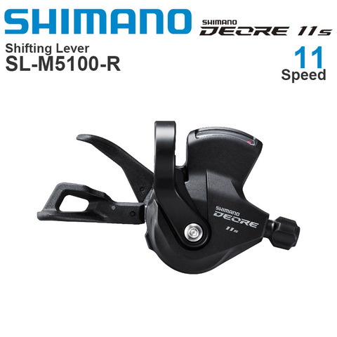 SHIMANO DEORE M5100 11v Shifter- RAPIDFIRE PLUS - Right Shift Lever - Clamp Band - 11-speed Original parts ► Photo 1/1