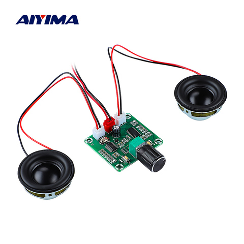 AIYIMA PAM8403 Bluetooth 5.0 Power Amplifier Audio Board 5Wx2 Hifi Stereo Mini Amp DIY Audio Portable Bluetooth Speaker ► Photo 1/6