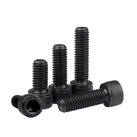 5pcs M7 Allen screw socket head cap screws hexagon cup heads knurled bolt stigma bolts 1mm pitch black ► Photo 1/3