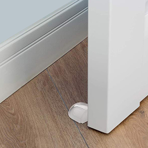 Door Stopper No Need Punch Self Adhesive Anti-Collision Door Holder Catch Door Stop for Home Office Protect Walls and Furniture ► Photo 1/6