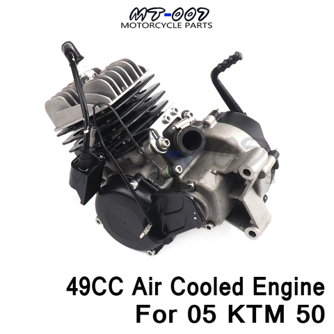 2 stroke 47CC/49CC air cooled engine for 05 50 JR SX 50 SX PRO SENIOR Mini ATV  Dirt Pit Cross Bike ► Photo 1/4