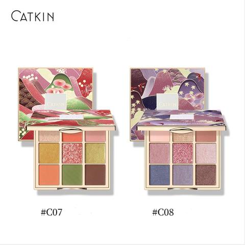 CATKIN Eyeshadow Palette Makeup, Matte Shimmer 9 Colors, Highly Pigmented, Creamy Texture Natural Bronze Neutral ► Photo 1/6