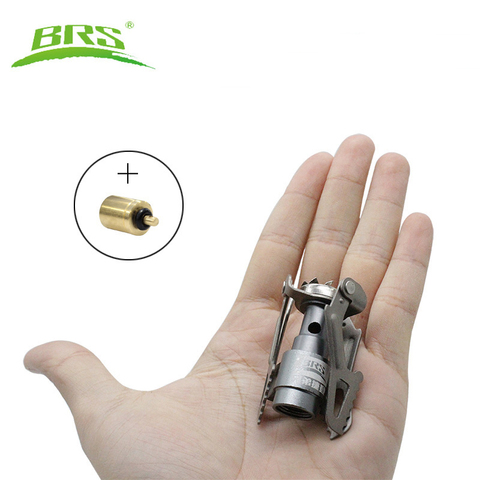 BRS Outdoor Portable MIni Camping Titanium Camping Equipment Stove Gas Stove Furnace Stove Hiking Cooking Gas Burners brs-3000t ► Photo 1/6
