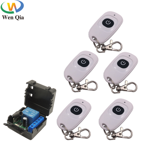433 MHz Wireless DC 12V 1Channel Remote Control Switch Module and RF Transmitter Electronic For Lock Door Led Light Control Lamp ► Photo 1/6